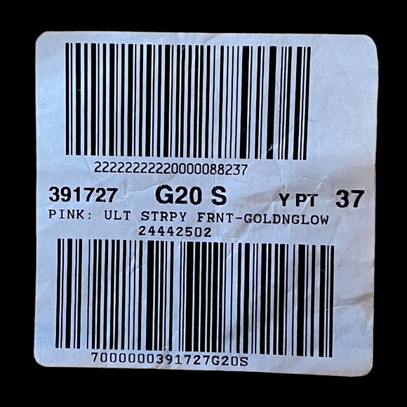 BRALETT PINK Womens “ULT STRPY FRNT-GOLDNGLOW” - Picture 3 of 4